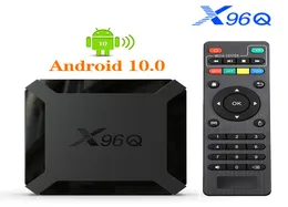 X96Q TV Box Android 10 4K Allwinner H313 Quad Core 2GB 16GB Set Top Box TVBox 100 미디어 플레이어 1GB8GB Android100 24G WIFI8127394