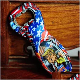 Openers Donald Trump Bottle Opener Printing Sound Voice Funny Personalize Novelty Toy Beer Openers Kitchen Tool 4854 Q2 Drop Deliver Dh1Wk