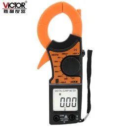 VICTOR DM3218A 3 1/2 Digital Clamp Meter Precision AC 2000mA 600A Current Voltage Clamp Multimeter VC3218A with Black Bag New
