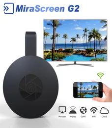 Mirascreen G2 Wireless HDMI Dongle TV Stick 24G WiFi 128MB RAM DDR3 1080P Miracast для поддержки телевизионного проектора DLNA Cloud B9082976