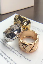 Designer Damen Au750 Diamant Gitter Band Ringe Luxurys Designer Armbänder Frankreich Marke C Cococrush Hoop Lady 18K Gold Metall Luxu2970958