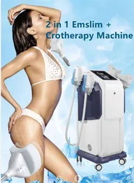 Professional 2in1 fat freezing cryolipolysis ems neo rf body slimming machine