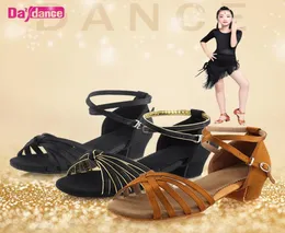 Mädchen Tanzschuhe Satin Latin Schuhe Low Heel Tango Rumba Salsa Ballsaal Latino Tanzschuhe für Frauen5667680