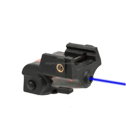Luzes de armas de caça ao ar livre Subcompacto recarregável Pistola compacta Visão de laser verde Tática para Picatinny Rail Light Drop Deliver
