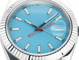 new version Men's watch 41MM Green Dial 126334 126234 Blue Luminescent 2813 Movement Automatic Stainless Steel Silver Jubilee bracelet Mens Wristwatches