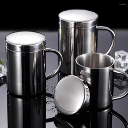 Mugs 304 Stainless Steel Travel Mug Double Wall Vacuum Coffee Cup Outdoor Ice Drink Beer Water Tea 200/300/400ML