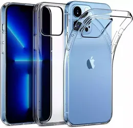 Custodia per kickstand trasparente Acrylic Hybrid Shock Auroous Clear Telefono per iPhone 12 13 14 Pro Max