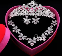 Nuevos tocados de lujo Juegos de joyer￭a de cristal Pendientes de bodas Cabecillo de tiaras Accesorios de moda Avista de moda ACCES4117978