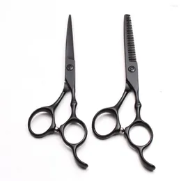 50Pcs 5.5" Wholesale JAPAN 440C Customized Logo Hairdressing Scissors Cutting Thinning Shears Human Hair C9030