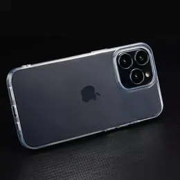 iPhone 14에 대한 클리어 전화 케이스 14 14 Pro Max 8 7 Samsung을위한 미니 XR 실리콘 소프트 커버