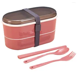 Vorratsflaschen, Lunchbehälter mit Deckel, hochwertige, leicht zu reinigende, antihaftbeschichtete Bento-Lunchbox