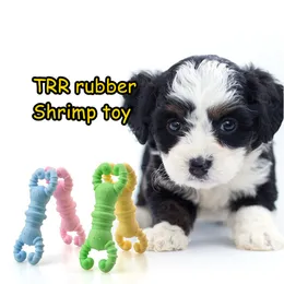 TPR-Schaum-Hummer-Kauspielzeug für Hunde, Gummi, unzerstörbar, für Kätzchen, kleine Hunde, Zahnreinigung, interaktives Heimtierbedarf, MJ1194