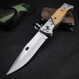 Grote koude staalak47 mes AK-47 Automatisch model Zwart legering Handgreep Pocket camping Survival Xmas Knifes Gift 17T A07 C07 M9 Pocket Knives Auto Tools