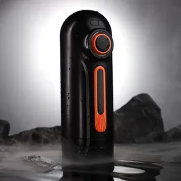 Masturbatori Masturbatore maschile automatico 4in1 10 frequenze di spinta e vibrazione 4 modalità di suzione Self Pleasure Hands Free Sex Toy 221130