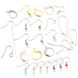 Never Fade High Quality Stainless Steel DIY Earring Findings Clasps Hooks Jewelry Making Accessories Earwire