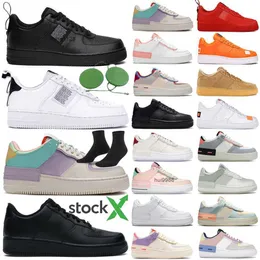 Sapatos de plataforma 2023 tênis de skate tênis de lona triplo branco preto trigo sombra pistache geada abeto aura jogging caminhada para homens mulheres