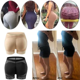 Women Sponge Padded Push Up Panties Butt Lifter Fake Ass Briefs