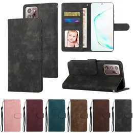 Retro Rope Magnetic Folio Phone Cases for iPhone 14 13 12 11 Pro Max XR XS 7 8 Plus SE2 SE3 Lanyard Multiple Card Slots Leather Wallet Clutch Kickstand Shell