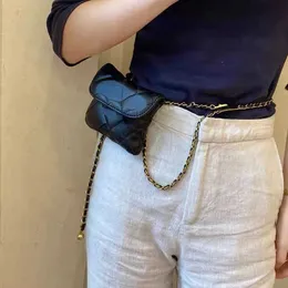 Brand Waist Bags Designer Design Design da cintura Summer feminino Ins mini luz 2022 Nova cadeia de moda Crossbody Bag Autumn