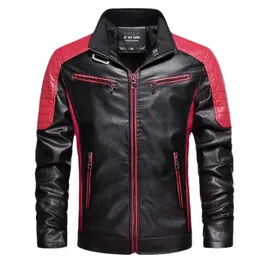 Mens Jackets JSTIL PU Motorcycle Fashion Strong Outdoor Warm Coat Autunm Outwear Casual Jacket 221130