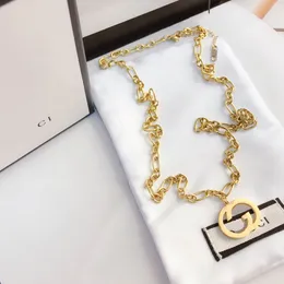 20 Stile designer di lusso Collane a pendente designer Lettera placcata in acciaio inossidabile per le donne gioielli da sposa fuori