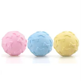 Tpr Foam Ball Dog Chew Toys Icke-Toxic Rubber Kitten Toys Small Dogs Tooth Cleaning Interactive Game Pet Supplies MJ1196