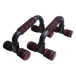 Push-Ups Stands 1 Pair I Shape Rack Fitness Equipment Hand Sponge Grip Bar Muscle Training Chest Home Gym 221130