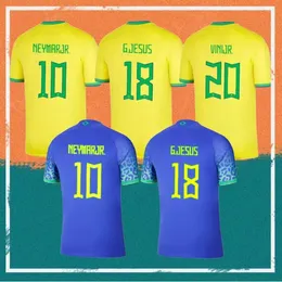 Brazil 2022-23 Thai Quality Soccer Jerseys T.SILVA''NEYMAR JR MARQUINHOS CASEMIRO L.PAQUETA RICHARLISON RAPHINHA E.MILITAO FABINHO BRUNO G. JESUS ANTONY VINICIUS JR.