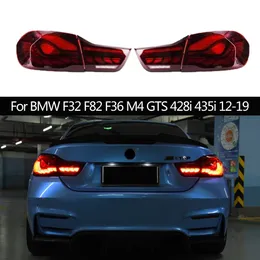 CAR TAILLight Assembly Dynamic Streamer Turn Signal f￶r BMW F32 F82 F36 M4 GTS 428I 435i FOG Broms Running Reverse Lamp Lamp