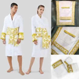 Женская одежда для сна черное полотенце 3pcs наборы нарядов Мужские дизайнерские роскошные классические хлопковые ванны Unisex kimono тепло