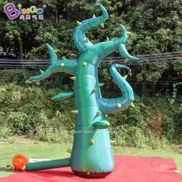 Juguetes de árboles de árbol inflables personalizados Inflación deportiva Plantas artificiales Globo para la decoración de eventos de fiesta