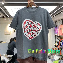 Men's T-Shirts CPFM T-shirt 2021 Men Women Tops Cactus Plant Flea Market Tee High Quality Vintage Short Sleeve T221130