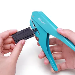 clamp 1pcs الإبداعية الفطر ثقب الشكل لكمة قرص حلقة DIY ورقة ttype puncher craft الآلة المكاتب School Stationery لوازم 221130