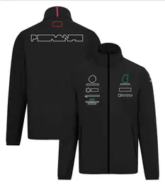 Fórmula 1 Racing Light Jacket Team Uniform 2022 Racing Suites de traje mantém quente e à prova de vento