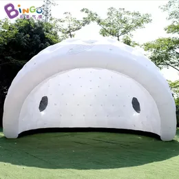 개인화 광고 팽창기 8x7x5 미터 이벤트 파티 용품 공급 장식 장난감 스포츠를위한 대형 흰색 풍선 돔 텐트 BG-T0352