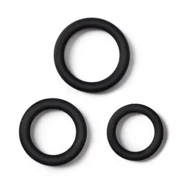 Cockrings machos pau anel pênis atraso ejaculação maca de bola de ligação escrotal anilos para hombre silicone cockring sexo brinquedo para homens 221130