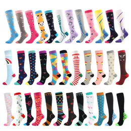 Herren-Socken, Kompressionspassform, für medizinische Ödeme, Diabetes, Krampfadern, Outdoor, Männer und Frauen, Laufen, Wandern, Sport, 221130