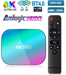 HK1 Android 90 TV Box Amlogic S905X3 4GB32GB128GB 8K CAJA DE TV ANDROID DUAL WIFI 24G5G PK X96 AIR H965233977