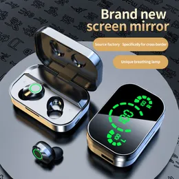 YD03 TWS Earbuds Bluetooth 5.3 Wireless Earphones HiFi Stereo In Ear Gaming Headset Headphones Mirror Screen LED Display