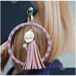 Chave an￩is mulheres meninas pulseira sile esportes ao ar livre anel chaveiro de chavel keyring keyl c￭rculo de keyring keyrings j￳ias grow Deli dhoui