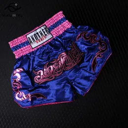 Boks Trunks Shorts damskie męskie haft MMA profesjonalny bojowy trening kickboxing dla dzieci chłopiec dziewczyna muay thai spodnie 221130