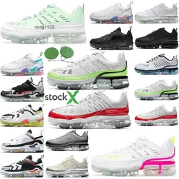 2023 Koşu Ayakkabı Eğitmenleri Spor ayakkabıları üçlü siyah çok beyaz lazer taş mavi zirvesi saf platin vapourmaxs 360 evo 360s erkek kadınlar tn büyük boyut