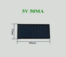 200pcs 5 V 50 mA Epoksydowa żywica epoksydowa mini panel słoneczny 68 mmx37mm dla baterii 36 V4891500