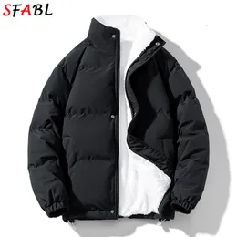 Mens Vests Windbreak Jacket Winter Thick Oversize Parka Cotton Padded Coats Female Korean Loose Puffer Men Women Outwear 221130