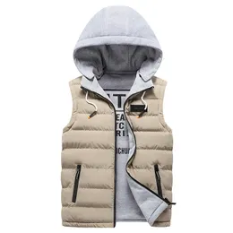 Gilets pour hommes Exquis Produit d'hiver pour hommes Gilet à double face pour hommes Gilet en coton pour hommes Veste épaissie pour étudiants