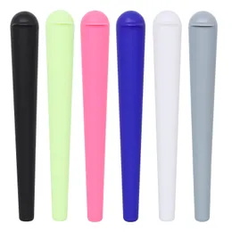 R￶ktillbeh￶r 118mm Multicolor Plastic Horn Tube Conical Lagring F￶rsluten r￶r Fukt Proof Bong Bong