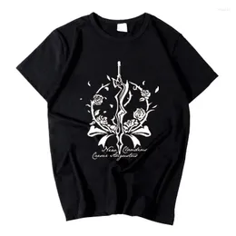 Magliette da uomo Maglietta Fate Zero Nero Maglietta Fgo Saber Cosplay Maglietta da uomo Moda Donna Tees