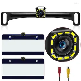 Car Rear View Cameras Cameras& Parking Sensors License Plate Backup Camera Reverse Night Vision DIY Kit