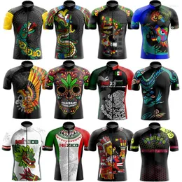 Racing Jackets Mexico Men Cycling Jersey MTB Maillot Bike Shirt Downhill High Quality Pro Team Tricota Mountain Bicycle Clothing