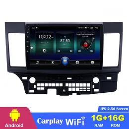 CAR DVD GPS Navigation Player Radio 10,1 tum Android Head-enhet f￶r Mitsubishi Lancer-EX 2008-2015 Auto Stereo